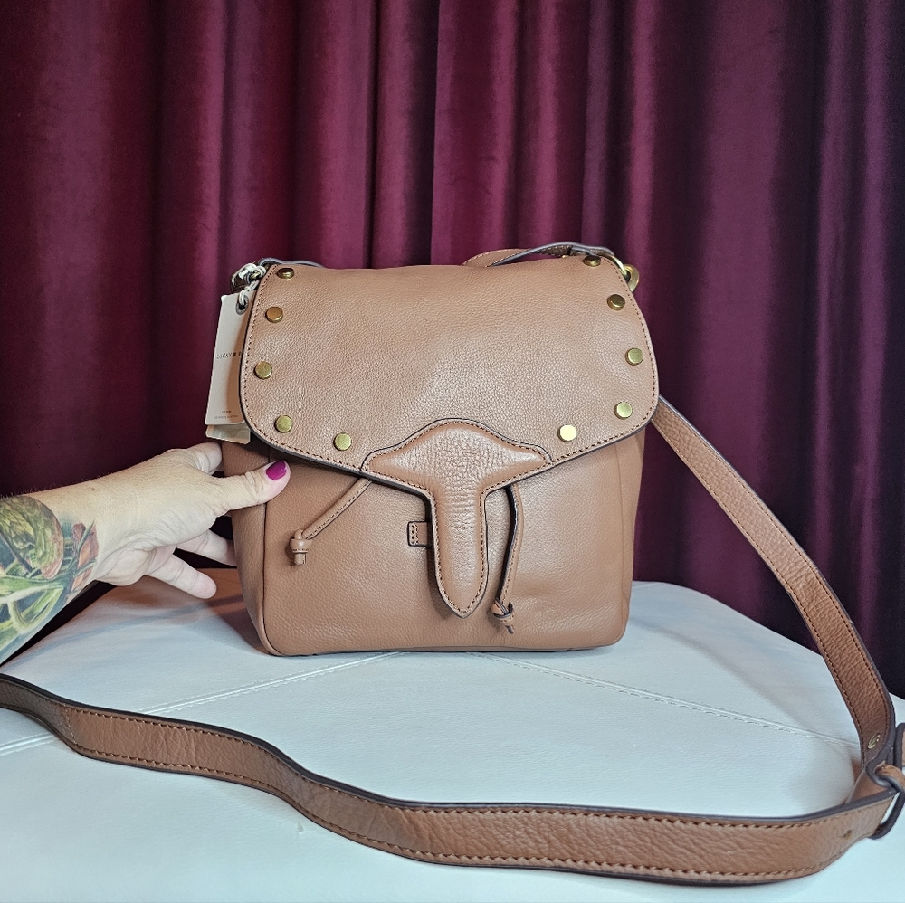 Lucky leather crossbody bag NWT